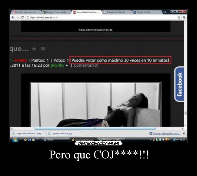 Pero que COJ****!!! -