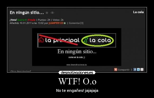 WTF! O.o - No te engañes! jajajaja