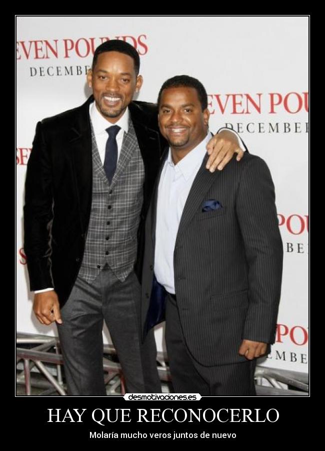 HAY QUE RECONOCERLO -