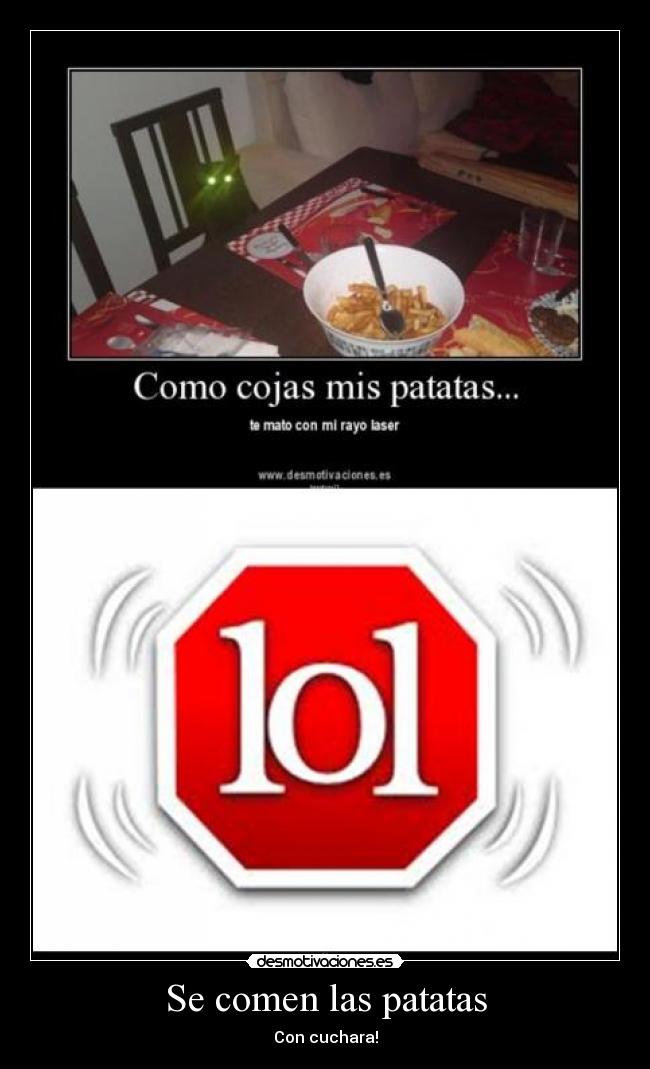 Se comen las patatas -