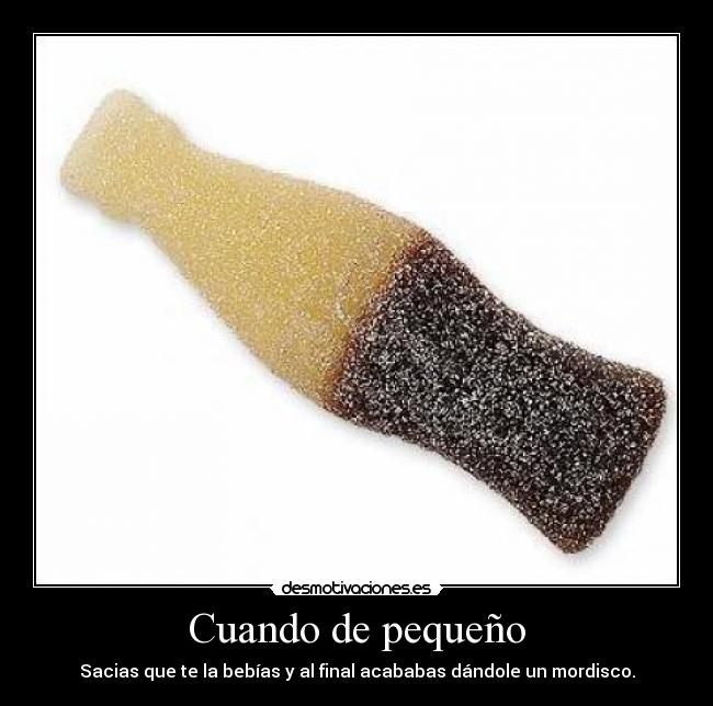 Cuando de pequeño - 