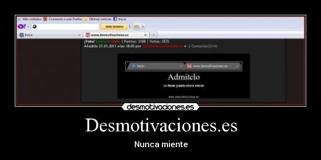 Desmotivaciones.es - Nunca miente