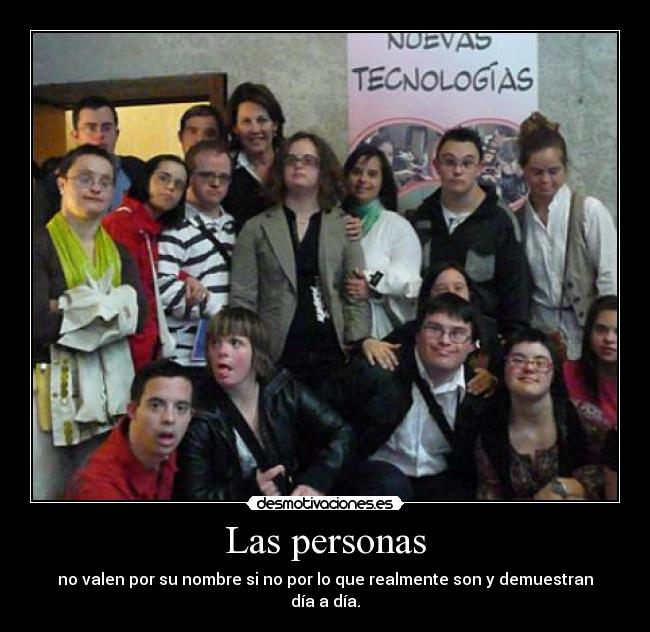 Las personas - 