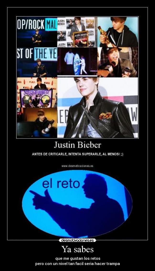 Ya sabes - que me gustan los retos
pero con un nivel tan facil seria hacer trampa