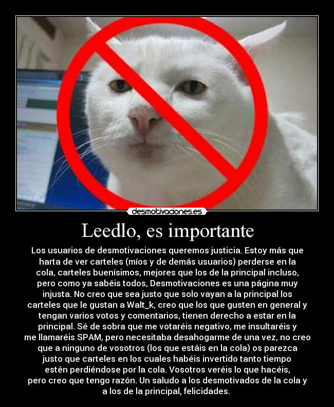 Leedlo, es importante - 