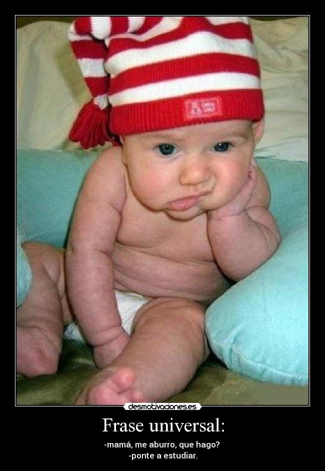 Frase universal: -