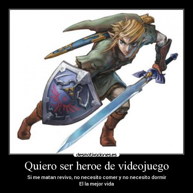 Quiero ser heroe de videojuego - 