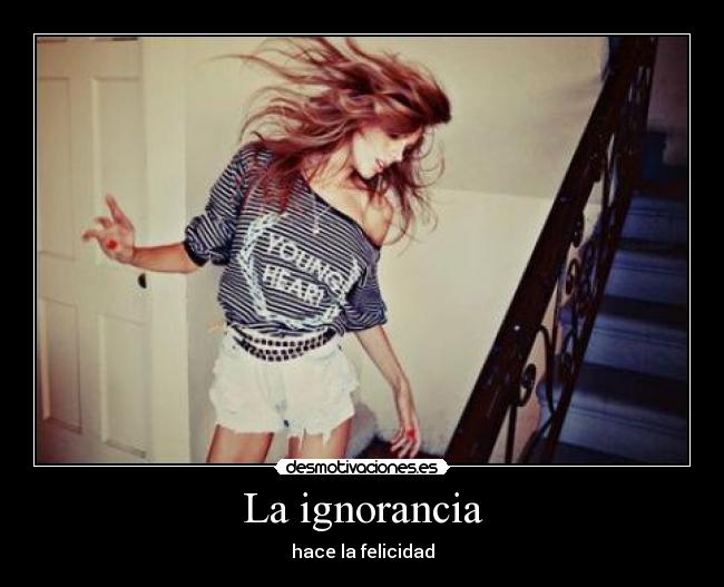 La ignorancia -