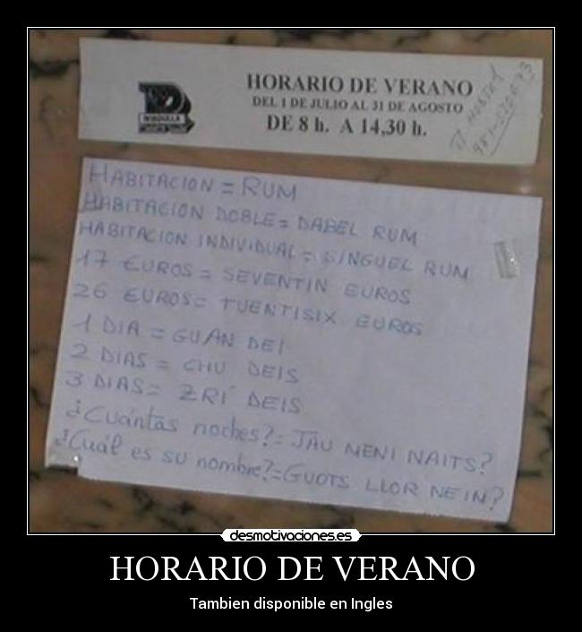 carteles verano desmotivaciones