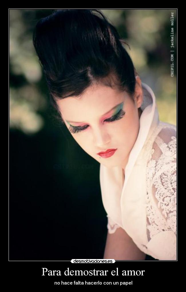 Para demostrar el amor - 