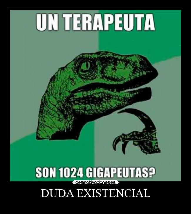 DUDA EXISTENCIAL -