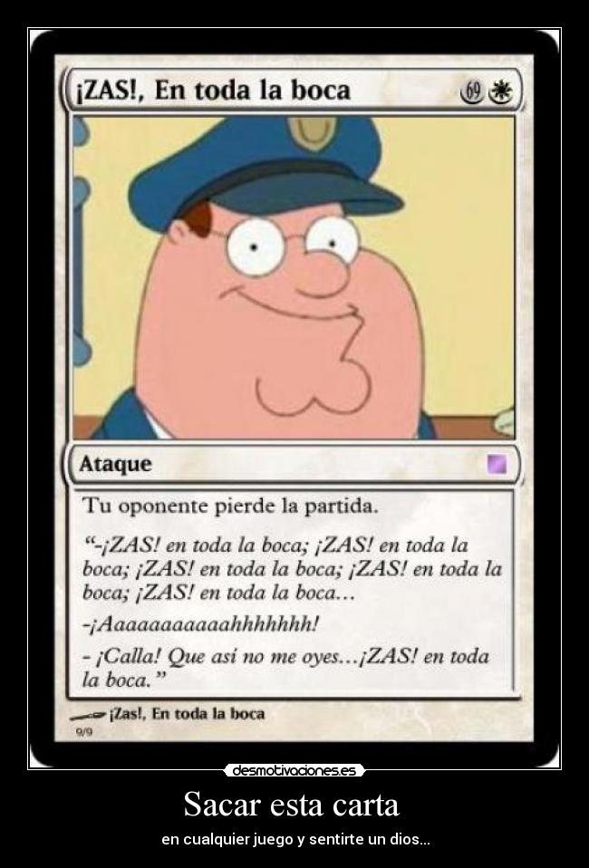 Sacar esta carta  - 