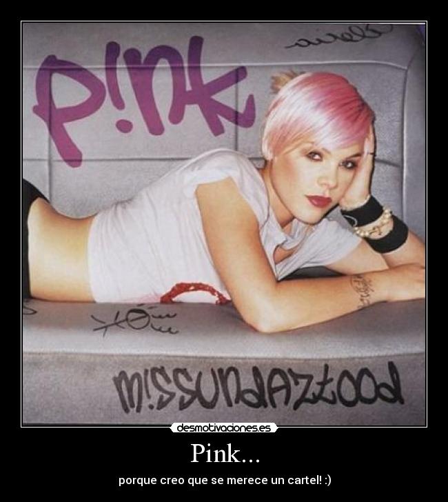 Pink... - porque creo que se merece un cartel! :)