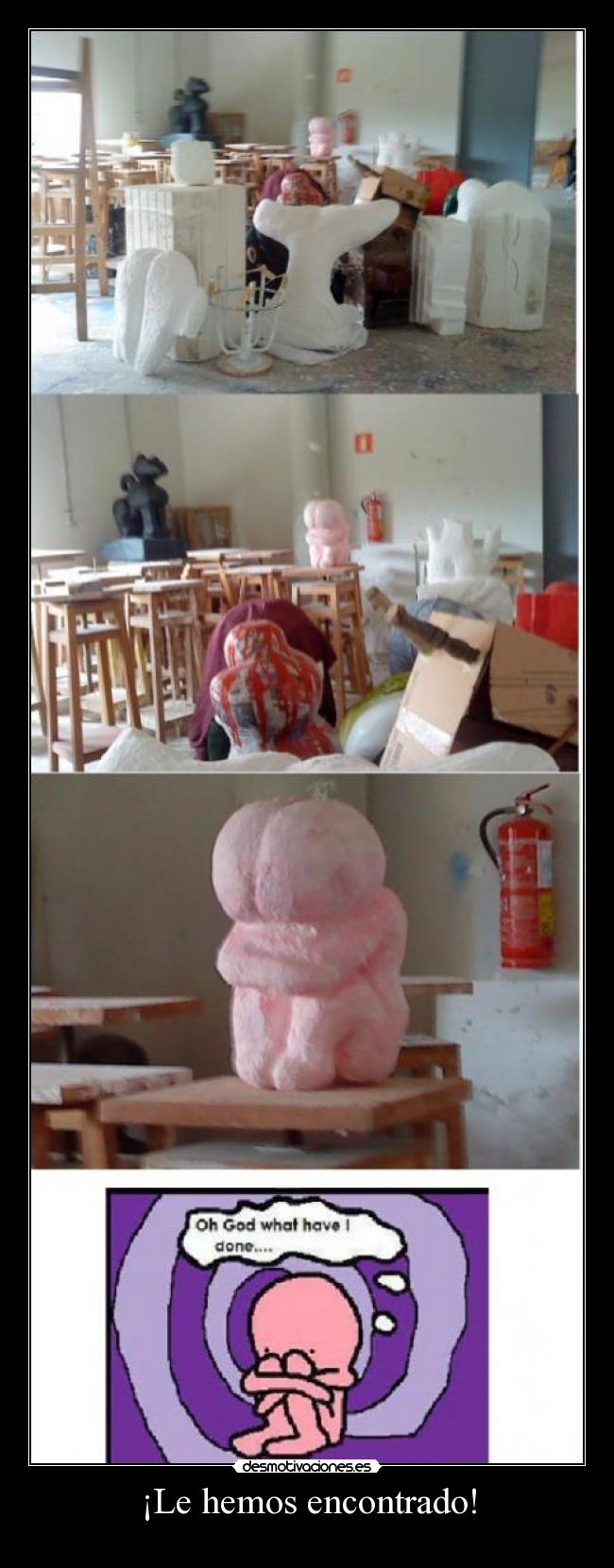 ¡Le hemos encontrado! -