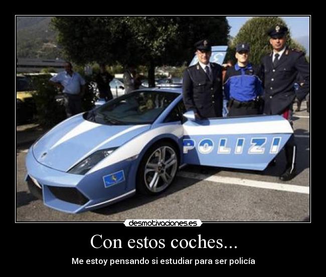 Con estos coches... - 