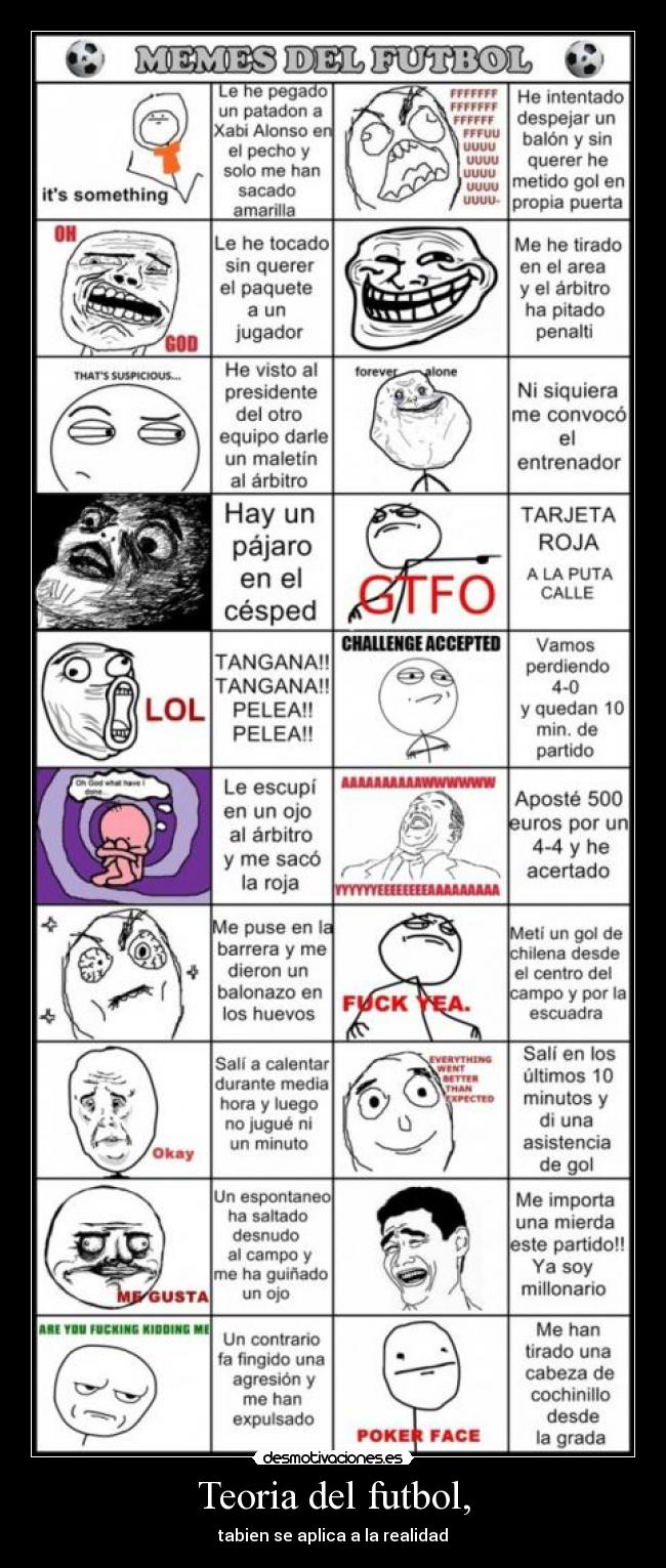 Teoria del futbol, -