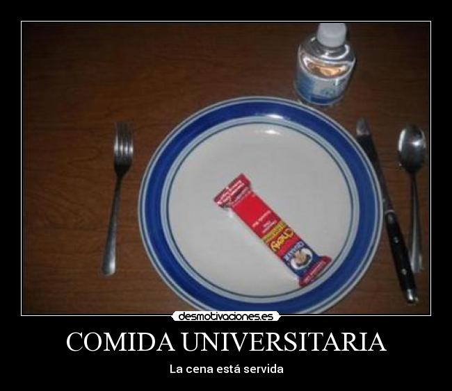 COMIDA UNIVERSITARIA - 