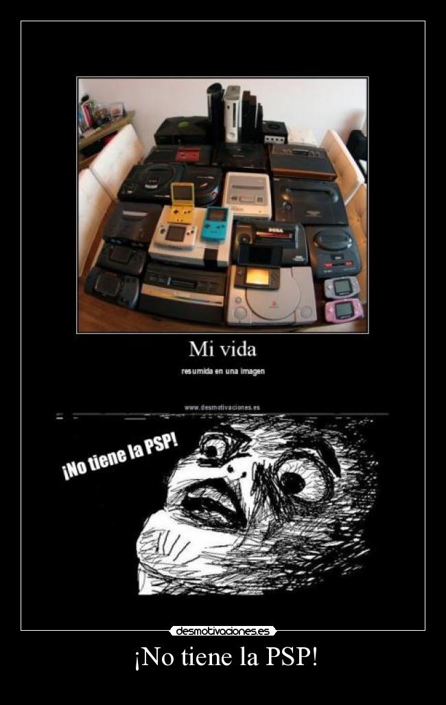 ¡No tiene la PSP! - 