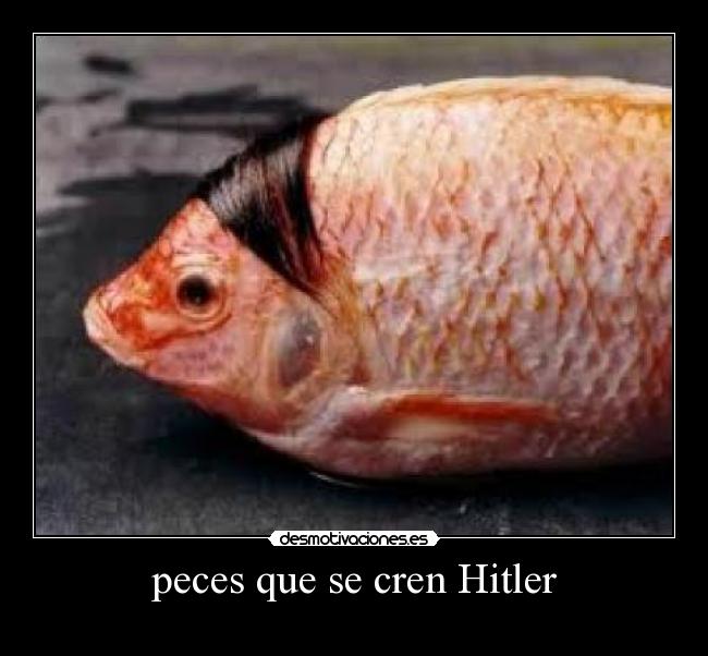 peces que se cren Hitler -
