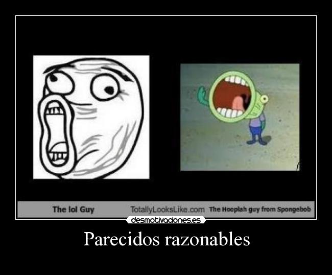 Parecidos razonables -