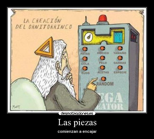 Las piezas -