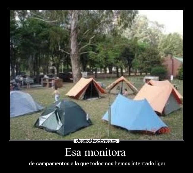 Esa monitora - de campamentos a la que todos nos hemos intentado ligar
