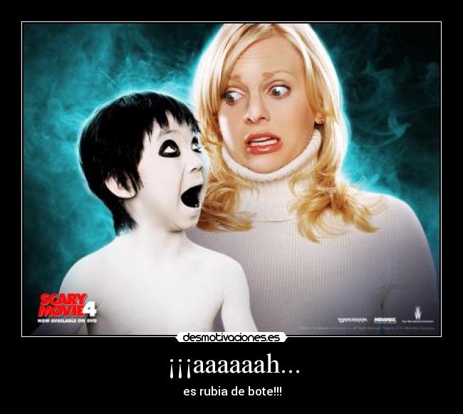 ¡¡¡aaaaaah... - es rubia de bote!!!