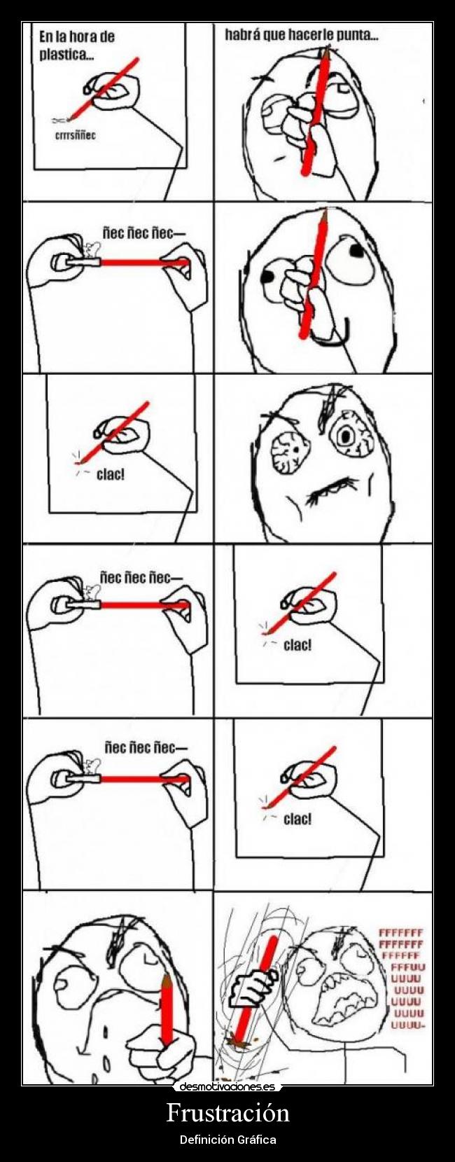 Frustración - Definición Gráfica
