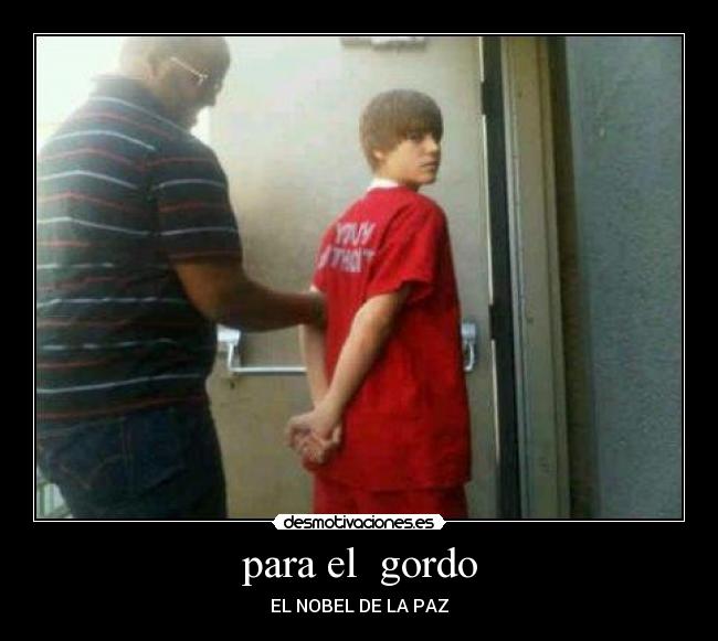 para el gordo - EL NOBEL DE LA PAZ