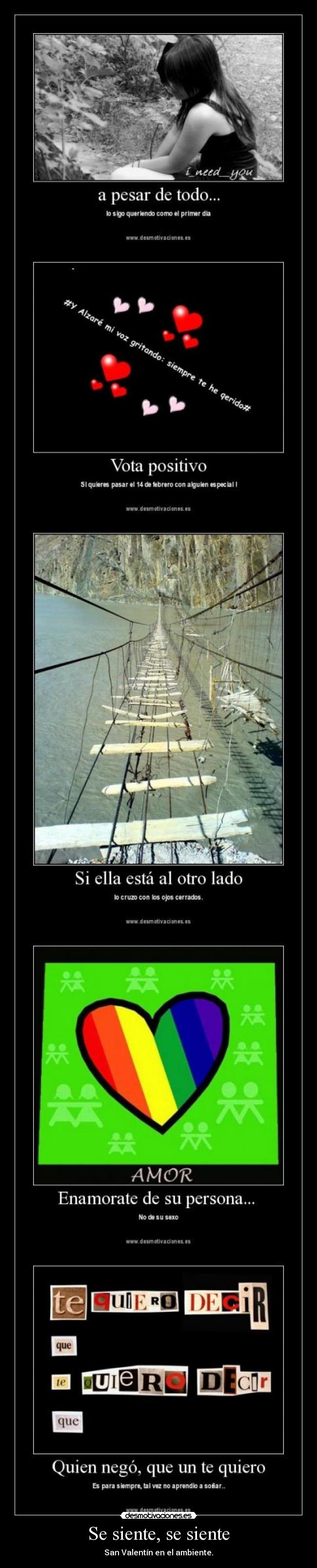 Se siente, se siente -