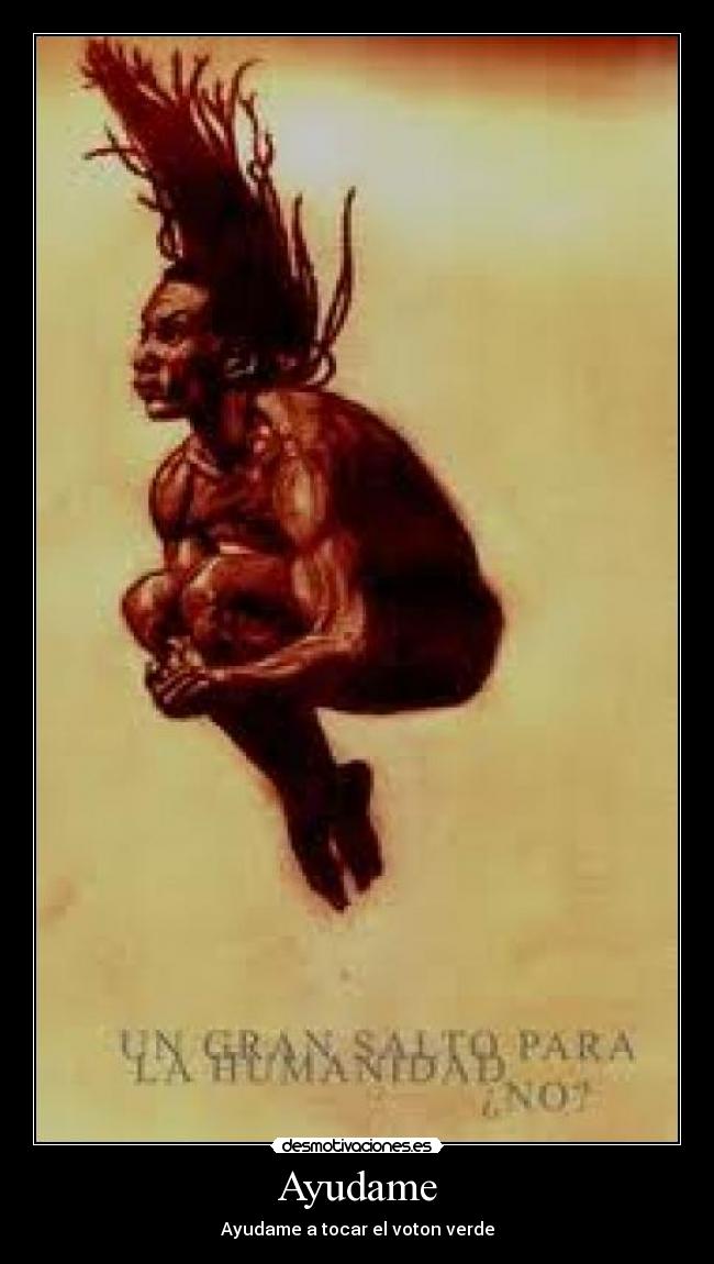Ayudame - Ayudame a tocar el voton verde