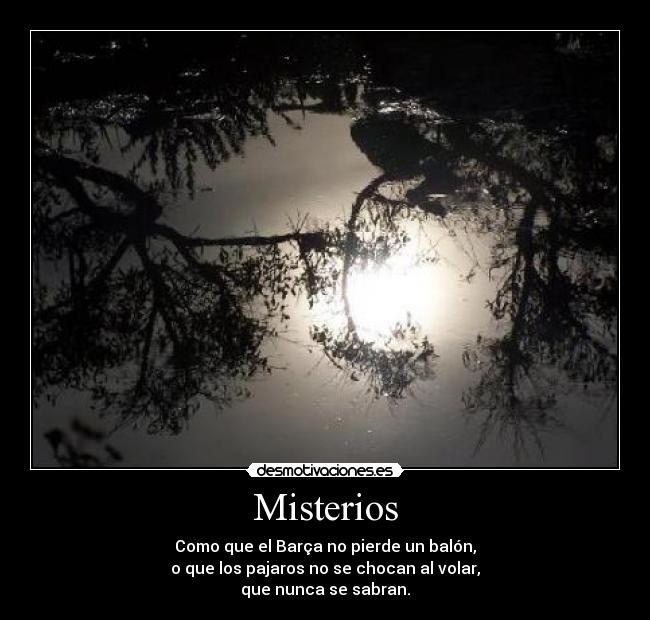 carteles misterio desmotivaciones