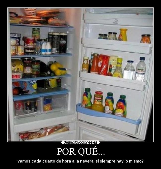 carteles nevera desmotivaciones