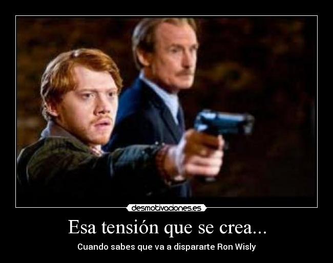 Esa tensión que se crea... - 