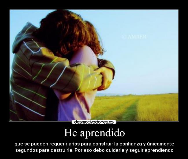 carteles confianza desmotivaciones