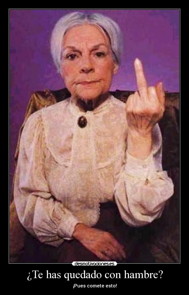 ¿Te has quedado con hambre? -