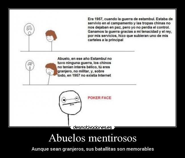 Abuelos mentirosos -