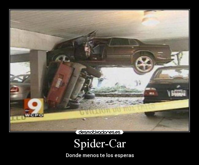 Spider-Car - Donde menos te los esperas