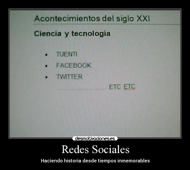 Redes Sociales - 