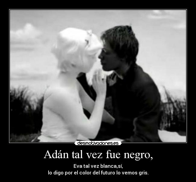 Adán tal vez fue negro, - 