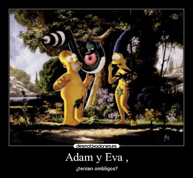 Adam y Eva , - 