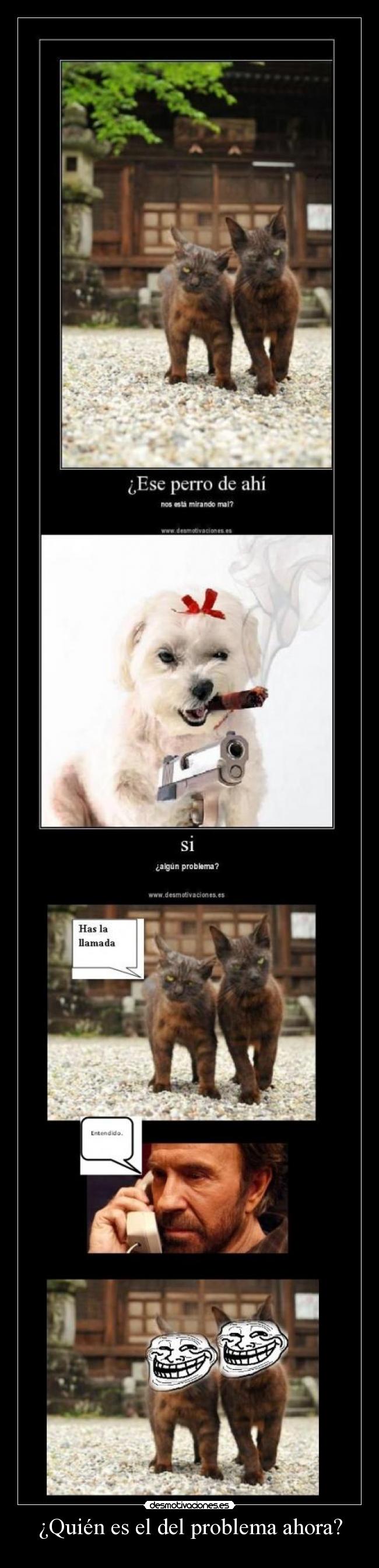 ¿Quién es el del problema ahora? - 