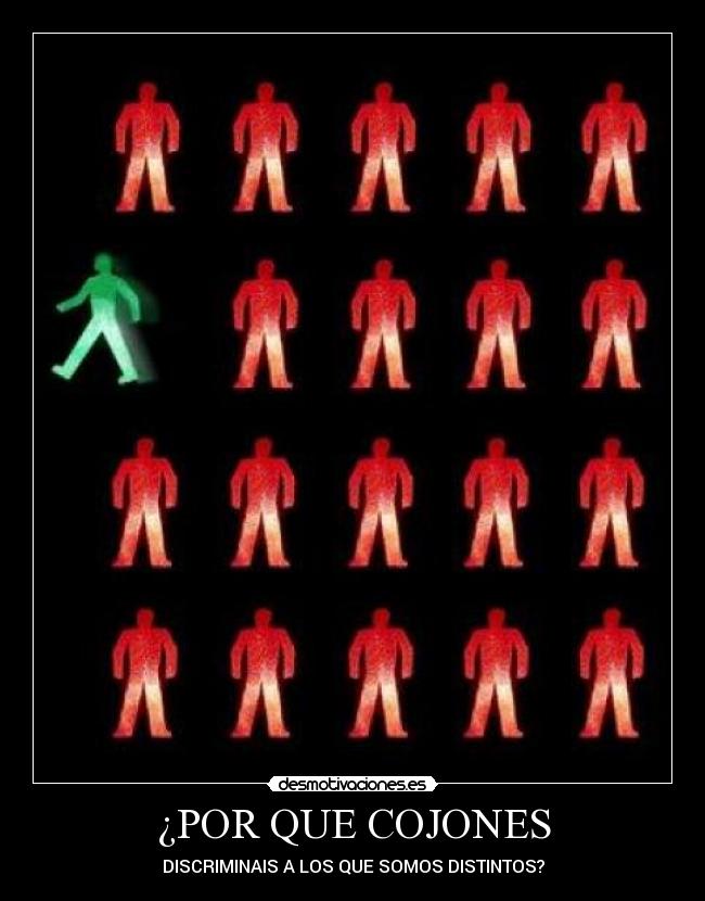 ¿POR QUE COJONES - 