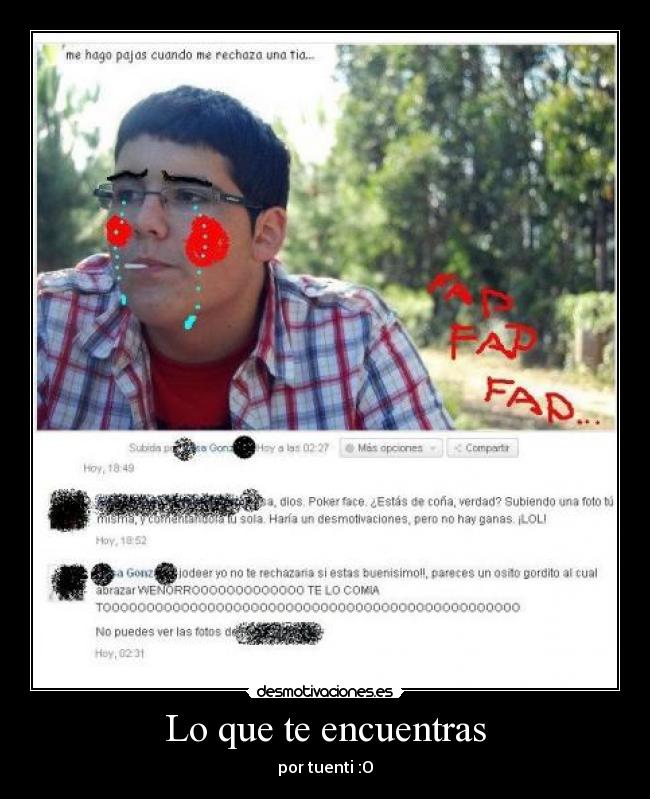 Lo que te encuentras - por tuenti :O