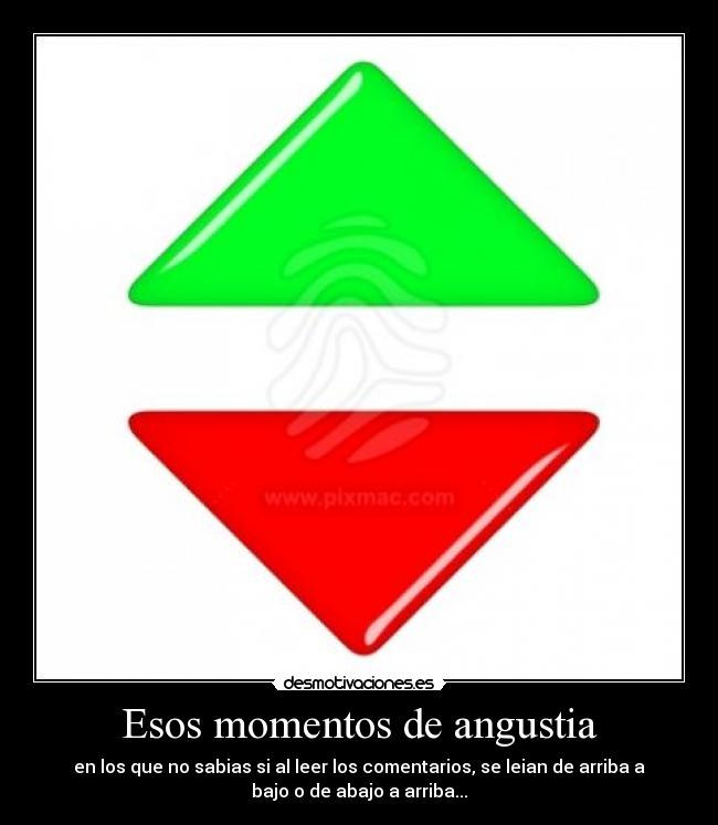 Esos momentos de angustia - 