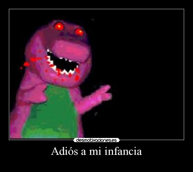 Adiós a mi infancia -