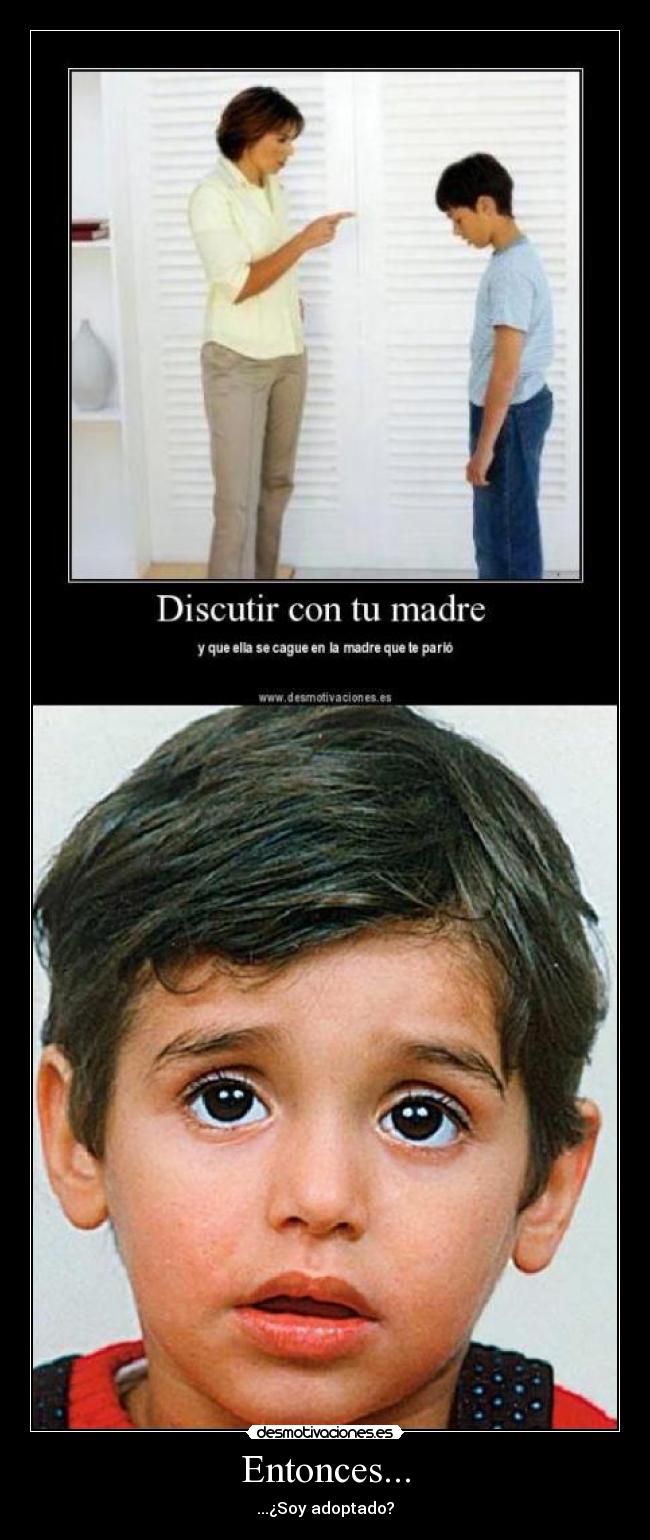 carteles adoptado nino madre desmotivaciones