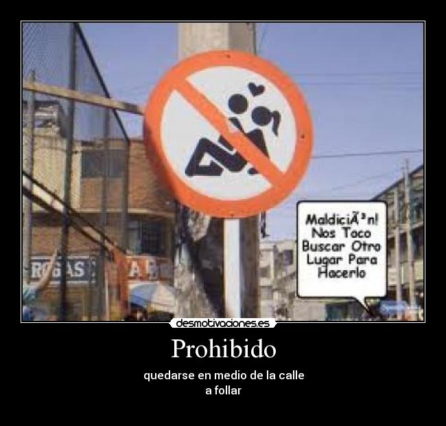 Prohibido -