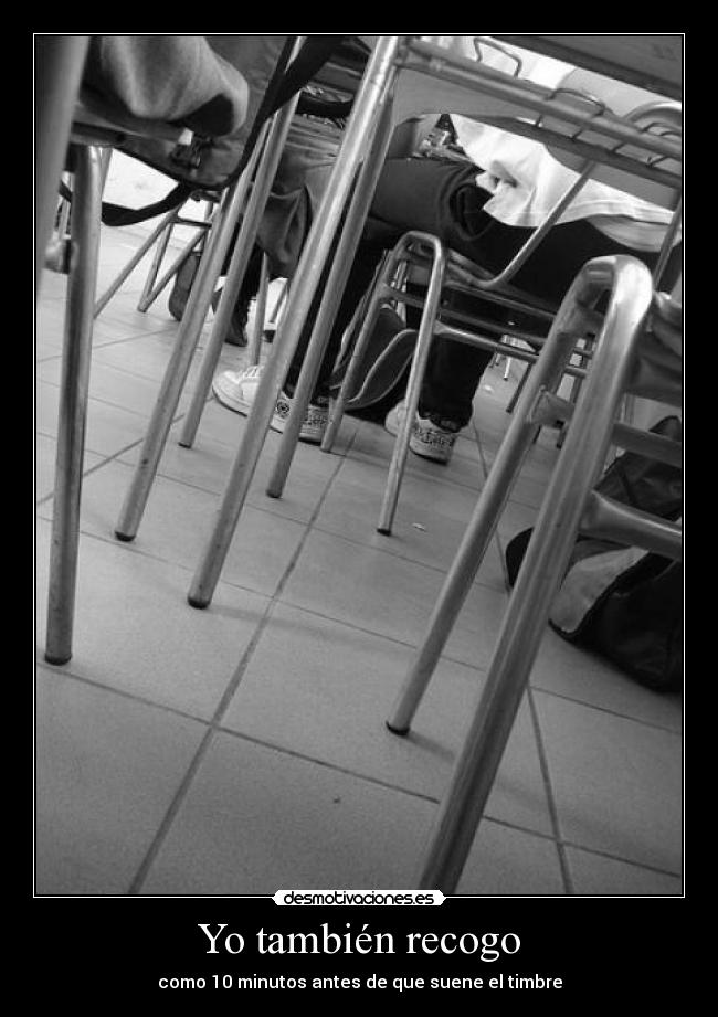 Yo también recogo -