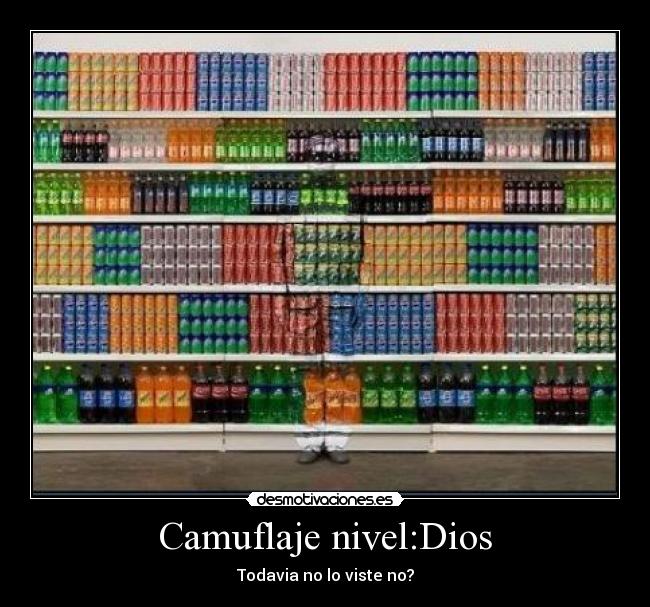 Camuflaje nivel:Dios -